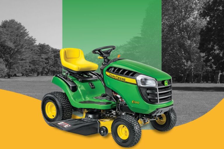 My John Deere E100 Review A User’s Perspective Mowing.Expert