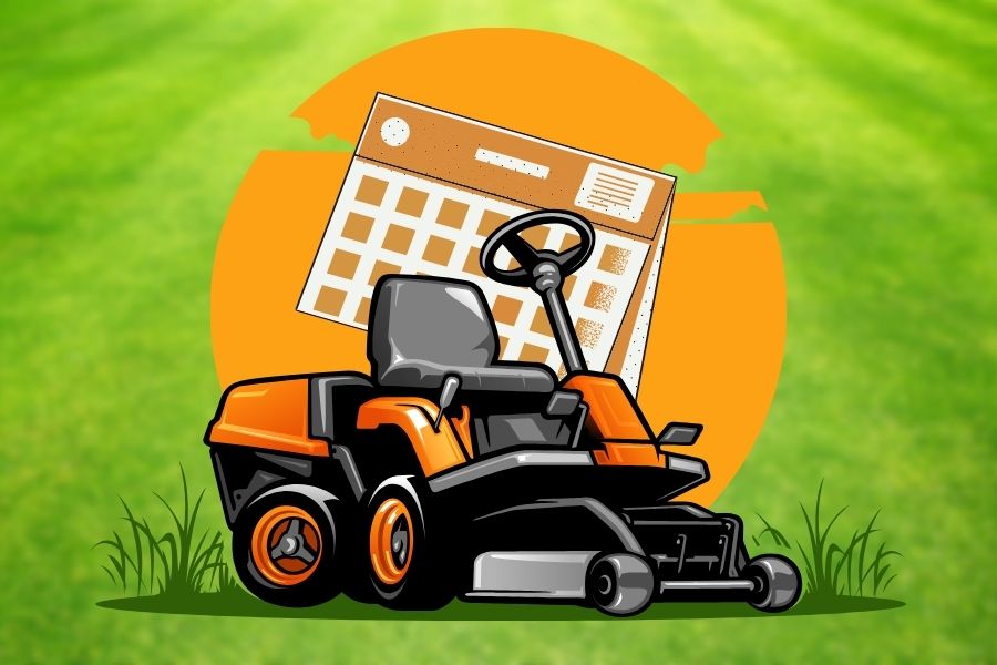 Concept of the best time to buy riding mower